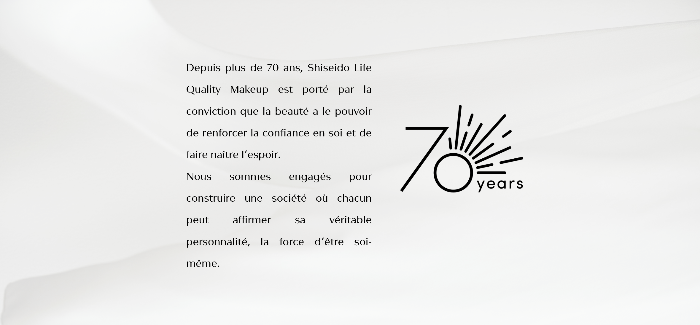 Shiseido Life Quality Makeup 70 ans